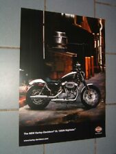 Orig. Harley Werbeplakat Poster Bild Advertisement Sportster XL 1200 Nightster