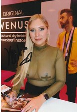 Signiertes Foto Lena Nitro 10 x 15 cm