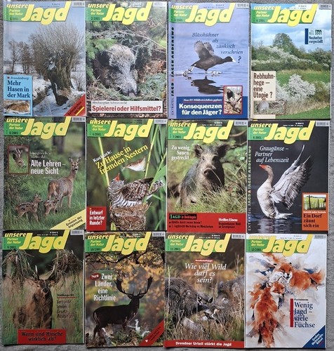 Unsere jagd heft - unsere, 1-12/2001