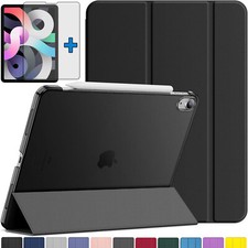 Lonfeid Schutzhülle +9H Panzerfolie Glas iPad Air 5 /4 Gen 10.9 2022 2020 Case-3