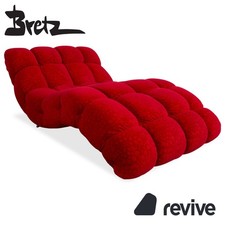 Bretz Stoff Liege Rot Sofa