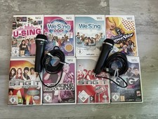 Wii Karaoke Set 8 Spiele Inklusive 2 Mikrofone