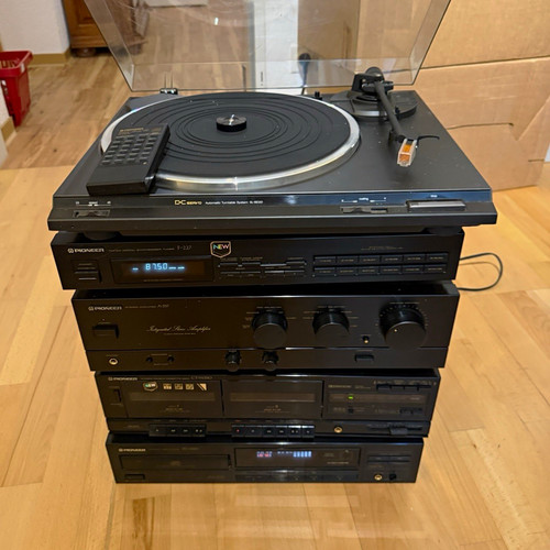 Pioneer hifi system - pioneer, schwarz