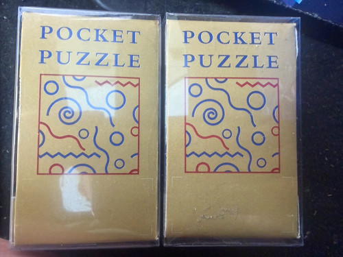 Pocket puzzle aus holz - pocket,