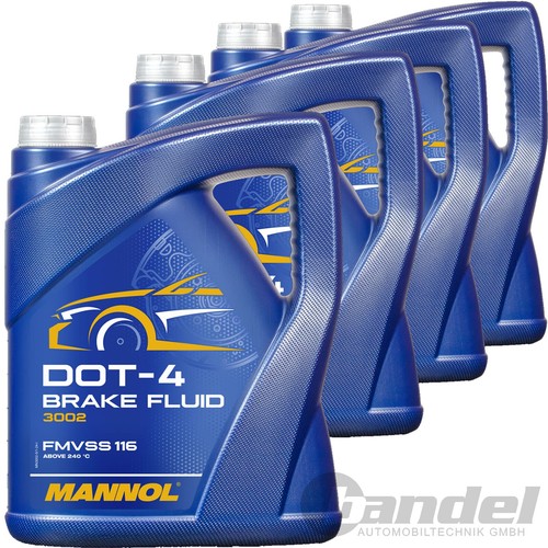 4x5l mannol dot4 - 4x5l,