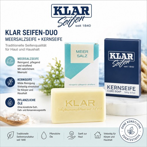 Klar seifen duo - klar, –