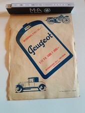 Original Werbung Peugeot Auto Motorrad 1928 Oldtimer N7