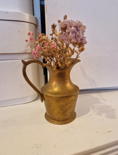 Messing vase antik vintage - messing,