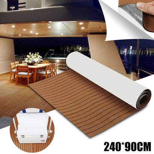 Teak eva schaum deck teppich - teak,