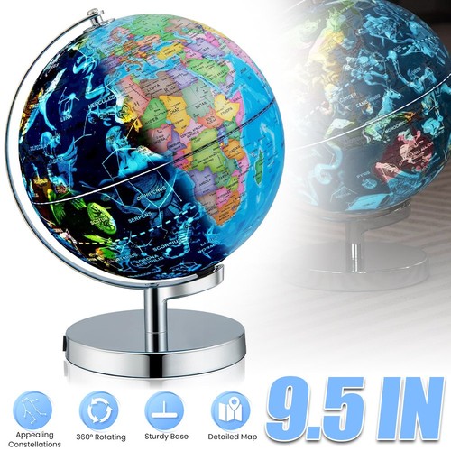 Globus mit beleuchtung - 9.5",