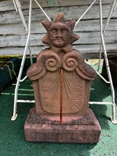 Sonnenuhr Trauben zum stellen + aufhängen aus Kunst Sandstein im Antik Look C 02