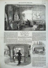 Original alter antiker Druck