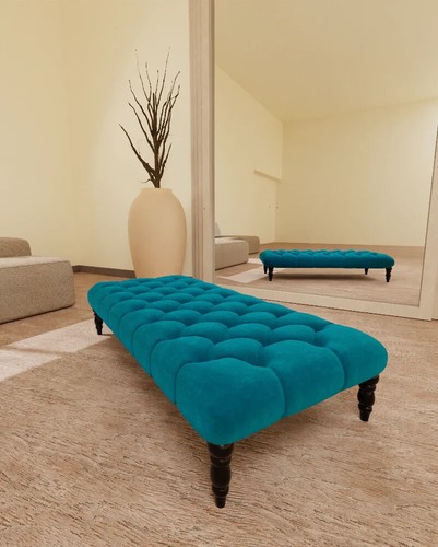 Aqua chesterfield polster - aqua,