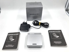 Gameboy Advance SP original mit OVP & Ladekabel | Konsole Silber getestet ✅