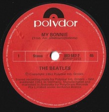The Beatles My Bonnie / Cry