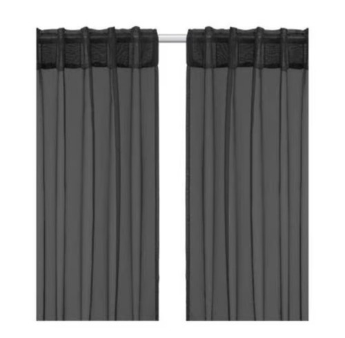 Ikea gardine sarita - sarita, schwarz