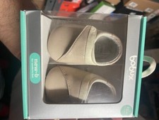 Baby Schuhe Bobux New Born Neugeborenen Gr:15 Neu Beige Natural Cocoon Leder