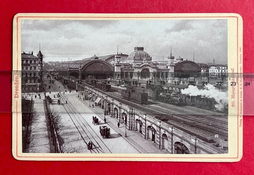 Altes hartkarton foto dresden - foto,