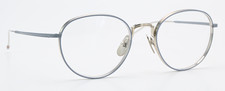 THOM BROWNE Brille TBX119 A 01 SLV GRY Matt Grau Silber Grau Panto Luxus Japan