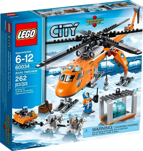 Lego city arktis helikopter - city:, arktis-helikopter