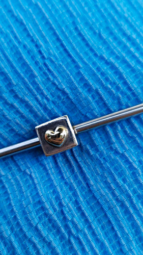 Original pandora bicolor charm - pandora,