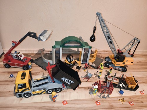 Playmobil große baustelle - große,