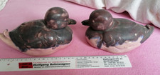Zwei Figuren Enten Keramik