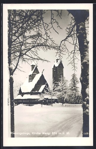 Wang riesengebirge kirche - wang, /riesengebirge,