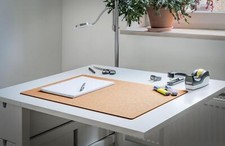 Kork Schreibtischunterlage für Büro und Homeoffice | Office-Mat | 640 x 450 mm