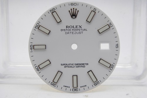 Rolex datejust 41mm weißes - rolex,