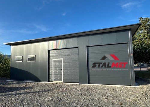 Blechgarage 12x9x4m