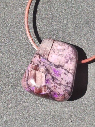 Sugilith edelstein kette - sugilith,