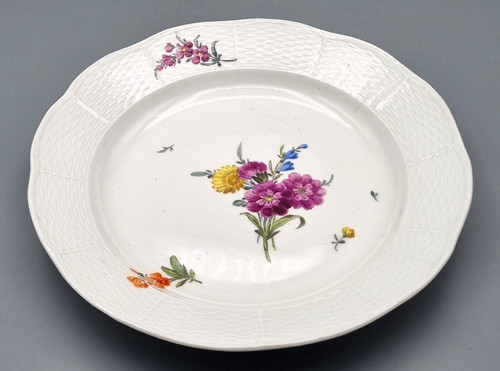 Meissen porzellan speiseteller - meissen,