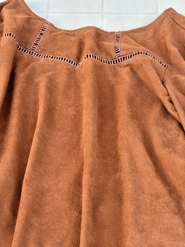Oberteil damen wildleder - oberteil,