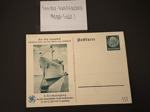 Sonderpostkarte zur - dr,