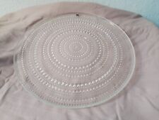  Glas Kuchenplatte/Tortenplatte, Tauperle,Arabia Finnland