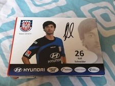 Signierte AK Ralf Schneider