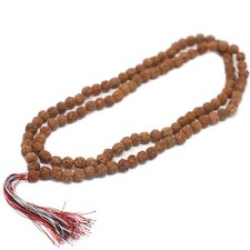 Mala Rudraksha 108 Perlen 0,8