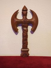 Wandschmuck Holz Wikinger Nordisch Doppelaxt