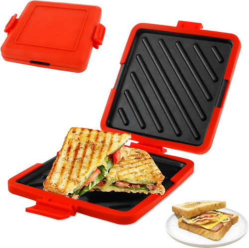 Toast sandwichmaker mikrowelle - toast,