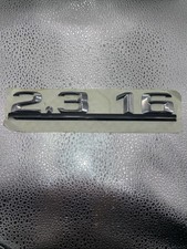Mercedes Typenschild, 2.3-16