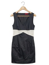 HUGO BOSS Sommerkleid Damen Kleid Gr. DE 38 schwarz-weiß Elegant