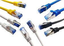 CAT 8 Round  Patchkabel Netzwerkkabel  RJ45 LAN DSL 100% KUPFER   1m - 15m