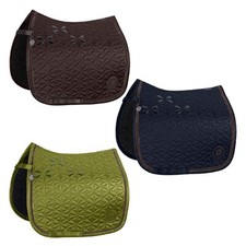 Eskadron Platinum Schabracke " MATTGLOSS BOW " mit schimmerndes Samt-Tape