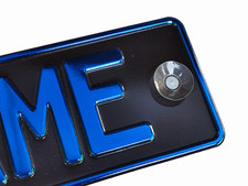 Namenschild Schwarz LKW Fahrer