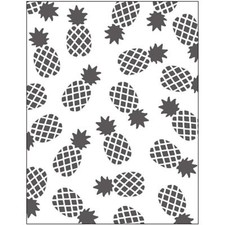 Prägung Ananas Design Ordner