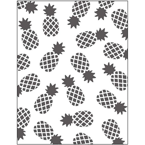 Prägung ananas design ordner - ananas,