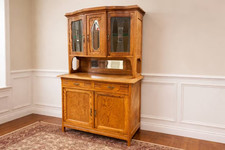 Antik Art Deco Buffet Vitrine