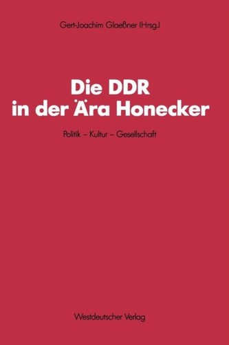 Glaessner die ddr der ra - glaessner,