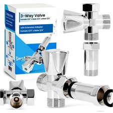 3-Wege Eckentil 3/4'' mit